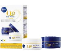 Checarzhn--No1-Q10 Kit De Soin Anti-Rides Jour Et Nuit Pour Une Peau Visiblement Plus Ferme Et Atténuée Des Rides En 7 Jours, Kit De Soin Du Vi Q10 Avec Protection Contre Les Rayons Uva/Uvb, Coffret