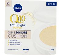 Checarzhn--No1-Q10plus Radiance Bb Coussin 3 En 1 Avec Spf15, Teinte Légère, (15 Ml), Formule Anti-Âge, Coussin Infusé À La Bb Crème, Hydratant 24 Heures