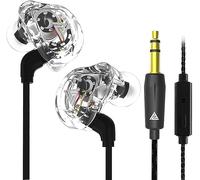 CHECARZHN--NO1-Qkz Vk1 Casque Intraauriculaire De Qualité Supérieure 108 Db Hifi Sport Et Gaming Headphones Avec Microphone Hd Son Hires Écouteurs Compatibles Bluetooh Heavy Deep Bass Double Driver