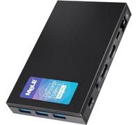 CHECARZHN--NO1-Quieter3C Mini Pc Fanless ¿ Processeur N5105, 8Gb Ram, 256Gb Stockage Avec Windows 11 Pro, Micro Ordinateur Compact Wifi 5, Affichage Vidéo Usb-C Et Pd3.0, Ethernet Gigabit, Double Hdm