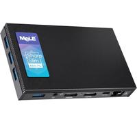 CHECARZHN--NO1-Quieter3Q Mini Pc Celeron N5105 8Gb Ddr4 128Gb Nvme M.2 2280 Ssd,Mini Ordinateur De Bureau Windows 11 Pro, Micro Pc Bureau Sans Ventilateur, Soutien 4K,2,4/5,8 Wifi 6.0, Gigabit Ethern