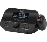 CHECARZHN--NO1-Rc 85D8 Dab, Réveil Avec Projecteur De Plafond, Récepteur Dab/Dab+ Fm Rds, Stations De Radio Mémorisables, Double Réveil, Fonctions Snooze Et Veille, Écran Led, Avec Alimentation Fourn