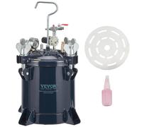 CHECARZHN--NO1-Réservoir De Peinture Sous Pression 10 L Pot De Pression De Peinture Entrée DAir 6,4 Mm Sortie 9,5 Mm Système De Pulvérisation De Peinture Réglable 70 Psi Étanche Pour Décoration Intér