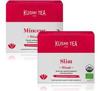 Checarzhn--No1-Rituel Minceur Bio - Lot De 2 Boîtes - Thé Minceur - Enrichi En Extrait De Thé Vert - Facilite La Perte De Poids - Fra Et Cer S - 2x18 Sachets De Thé