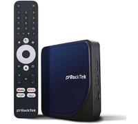 CHECARZHN--NO1-Rocktek G2 Android Tv Box - 4K Ultra Hd, Cpu Quad-Core S905X4-K, 4Gb Ram, 64Gb Storage, Wi-Fi 6, Bluetooth 5.0, Hdmi 2.1, Usb-C, Android Tv 11 Os