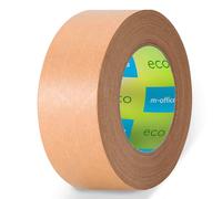 Checarzhn--No1-Ruban Adhésif Papier Kraft, Ruban Adhésif Pour Emballage De Cartons, Envois, Déménagements Et Loisirs Créatifs, Ruban Papier Emballage, Scotch Brun Papier Kraft (1 Unité, 50mmx50m)