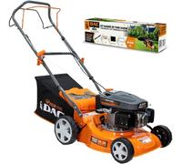 CHECARZHN--NO1-Ruris Tondeuse À Gazon Thermique Dac 110Xl 2,5 Cv, 400Mm, Sac 45L, Autopropulsee, Deux Systèmes De Coupe Récupération En Sacs, Déflecteur Arriere + Kit Couteau, Boujie, Filtre A L'Ai