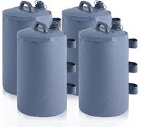 Checarzhn--No1-Sac À Eau Robuste Pour Auvent 4 Pièces/Paquet Gris