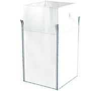 CHECARZHN--NO1-Sac De Jardin En Polypropylène, Certifié 1 Tonne 1000Kg Dimensions 90X90X160Cm, 4 Sangles De Levage Fibc Big Bag Jumbo Recyclage De Déchets De Jardin A Débris