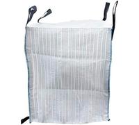 CHECARZHN--NO1-Sac Ventilé De Jardin En Polypropylène Dimensions 95X95X175Cm Pour Bûches Bois De Chauffage Légumes Pommes De Terre Fibc Big Bag Certifié 1 Tonne 1000Kg Aérer