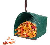 CHECARZHN--NO1-Sacs De Jardin,150L Sac Dechets Verts En Forme De Pelle À Poussière,Sacs Poubelle De Jardin Réutilisables Avec Poignées,Étanche Et Pliable,Convient Pour Ramasser Les Feuilles,Pelouses