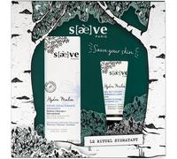 Checarzhn--No1-Saeve Le Rituel Hydratant Crème Désaltérante Apaisante (40ml) + Gel Nettoyant Démaquillant (30ml) 95% D'ingrédients D'origine Naturelle Sève De Bouleau & Chaga