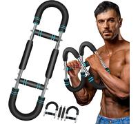 Checarzhn--No1-Saker Twister Arm Trainer, 5 Niveaux De Puissance Réglable Pour Homme, Ressort En Acier Avec Poignée En Mousse ¿ Équipement De Gym À Domicile Idéal Pour La Poitrine, Les Bras, Les Épau