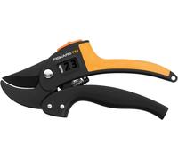 CHECARZHN--NO1-Sécateur À Enclume Pour Bois Sec Et Dur, Diamètre De Coupe 2,4 Cm, Lames En Acier Avec Revêtement Antiadhésif, Longueur 19 Cm, Noir/Orange, Powerstep, P83, 1000575