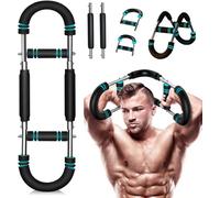 CHECARZHN--NO1-Shaker Twister Appareil D'Entraînement Pour Les Bras, Réglable De 60 À 100 Lb - Appareil D'Entraînement Des Bras Et Des Mains - Exerc ur De Bras En U - Exerc ur De Poitrine Réglable -