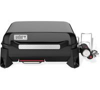 CHECARZHN--NO1-Slate Gp 43 Premium Plancha Barbecue À Gaz, Surface De Cuisson 43 X 41 Cm, Portable, Chaleur Uniforme, Surface Antiadhésive En Porcelaine Émaillée, Pieds Réglables En Hauteur - Noir (1