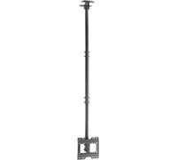 Checarzhn--No1-Soporte De Techo Giratorio Inclinable Extensible Para Monitor/Tv 50kg De 23-43" Negro