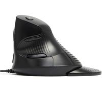 CHECARZHN--NO1-Souris Ergonomique Filaire, Souris Verticale Filaire, Souris Ergo Silencieux Avec 4200 Dpi, 6 Boutons, Repose-Poignet Amovible, Pour Réduire Les Douleurs Au Poignet (M618Xu-Noir)