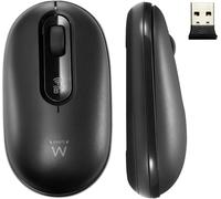 CHECARZHN--NO1-Souris Sans Fil Bluetooth Et Wireless, Double Connexion Bluetooth 5.0+2.4Ghz, Clés Silencieuses, Portable Souris Sans Fil Pour Macbook/Tablette/Ipad/Ordinateur Portable/Pc/Notebook, Noi