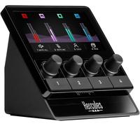 CHECARZHN--NO1-Stream 100, Contrôleur Audio Intuitif Pour La Gestion En Temps Réel Du Streaming Live, JusquÀ 8 Pistes, Écran Lcd, Encodeurs Haute Résolution, 4 Boutons DAction, Interface Personnalisa