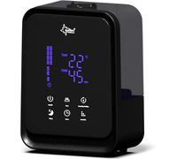 CHECARZHN--NO1-Suntec Humidificateur À Ultrasons Monsun 6000 Noir Silencieux Diffuseur D'Arômes Avec Réservoir D'Eau De 4,5 L Nébul ur Avec 3 Niveaux De Brume, Minuterie Et Ion ur