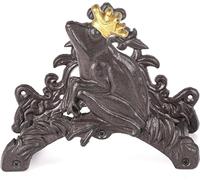 CHECARZHN--NO1-Support De Tuyau De Jardin En Fonte Robuste Cintre De Tuyau D'Arro Mural Dévidoir Décoratif Intérieur Extérieur Beau Support De Tuyau Métallique