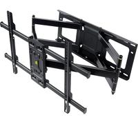 CHECARZHN--NO1-Support Mural Pivotant Pour Télév urs Plats Et Incurvés De 37 À 86 Pouces À Bras Long De 765 Mm Solide Double Bras Plein Mouvement Tv Support Mural Charge 75Kg Vesa 600 * 400Mm