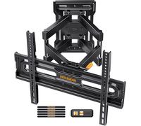 CHECARZHN--NO1-Support Mural Tv Orientable Et Inclinable Pour Tv De 23 À 70 Pouces Jusqu'À 50 Kg, Support Tv Ajustable Avec Inclinaison, Vesa 400X400Mm, Pgmf18