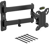 CHECARZHN--NO1-Support Mural Tv Pour De 13 À 27 Pouces, Offrant Une Totale Liberté De Mouvement, Formats Vesa 75X75 Mm À 100X100 Mm - Peut Soutenir Un Poids imum De 25 Kg