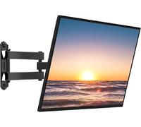 CHECARZHN--NO1-Support Mural Tv Pour Écrans 13-42 Pouces Led Lcd, Articulating Support Tv Inclinable Et Orientable, Support Tv Mural Avec Vesa De 200X200Mm, Capacité De 20Kg(1342Lm), Noir