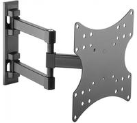 CHECARZHN--NO1-Support Murale Tv Orientable S7722 Inclinable Universel 23-42" (58-107Cm) Fix Ation Mural Télévision Led/Lcd/Incurvée Vesa 200 X 200 Noir