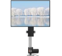 CHECARZHN--NO1-Support Tv Motorisé 220V Support Tv Telescopique Mur Tv Support Mural Automatique Télév urs 8-32 Pouces Support Plafond Motorisé Télécommande Utilisation À Domicile