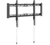 CHECARZHN--NO1-Support Tv Mural, Distance Au Mur 27 Mm, Fixe, 203,2Cm/80"", 75Kg, Noir