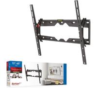 CHECARZHN--NO1-Support Tv Mural Pour Écrans 19-65 Pouces, Inclinable, Poids . 50Kg, Serrure Automatique Brevetée, Niveau À Bulle Inclus, Pour Led Oled Lcd, Jusqu'À Vesa 400X400
