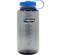 Checarzhn--No1-Sustain Tritan Bouteille D'eau Sans Bpa Fabriquée Avec Des Matériaux Dérivés De 50% De Déchets Plastiques, 946 Ml, Large Ouverture, Gris Fumé