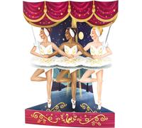 Checarzhn--No1-Swing Card, Carte De V?Ux Pop-Up 3d ¿ Ballet ¿ Cadeaux Pour Elle, Ballerine, Filles, Fille, Maman, Enseignante, Anniversaire, Fête Des Mères, Danseuse