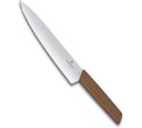 Checarzhn--No1-Swiss Ideal Couteau À Découper Dans Un Emballage Cadeau, 22 Cm, Bois De Noyer