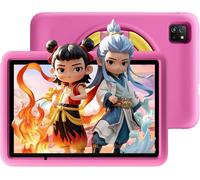 CHECARZHN--NO1-Tablette Enfant 10 Pouces Android 14 Tablette Educative Wifi 6, 12Go Ram 128Go Rom/1To Tf, Contrôle Parental/Widevine L1/Bluetooth 5.3/Enfant Tablette Avec Étui Antichoc Eva