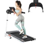 Checarzhn--No1-Tapis De Course, Tapis Course Electrique Pliable, Moteur 880w, Tapis De Marche 15programme, Tapis Roulant Avec Impulsion/Ecranlcd/Roue, Tapis De Marche Pliable,Tapis De Sport Inclinabl