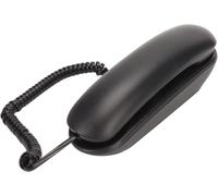 CHECARZHN--NO1-Téléphones Muraux Rétro, Gros Boutons Téléphone Fixe Filaire Fonction Muette De Recomposition Murale Pour Le Bureau De L'Hôtel À La Maison (Le Noir)