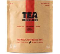 Checarzhn--No1-Tisane D'hibiscus Rouge Cueillie À La Main Commerce Équitable, Certifié Utz+ Et Forêt Tropicale Riche En Vitamine C Vibrante, Puissante Et Rafraîchissante Provenance Du Malawi