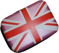 CHECARZHN--NO1-Tough Series Étui Étanche Et Antichocs Pour Appareil Photo Motif Union Jack Moyen Rose