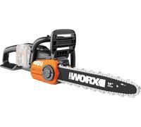 CHECARZHN--NO1-Tronçonneuse Sans Fil 40V Wg384E, Guide De 35 Cm, Brushless, Légère Et Compacte, Indicateur De Niveau D'Huile, Auto-Lubrification De La Chaîne, Livrée Avec 1 Batterie 4Ah Et Chargeur