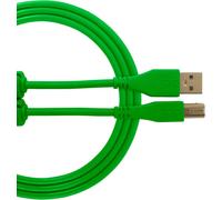 CHECARZHN--NO1-U95002Gr Câble Usb 2.0 (A-B) - Audio Haut Débit Optimisé Usb 2.0 A Mâle Vers B Mâle, Vert, 2 M