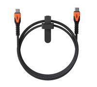 CHECARZHN--NO1-Uag Câble Robuste Kelvar Core Usb-C Vers Usb-C De 1,5 M 60 W Power Delivery Pd Renforcé Pour Iphone 16, Macbook, Ipad Pro, Samsung Galaxy S25, Noir/Orange
