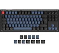 CHECARZHN--NO1-V3 Clavier Mécanique Filaire Custom Knob Version, Tkl Qmk/Via Programmable Avec Commutateur K Pro Brown Remplaçable À Chaud Compatible Avec Mac Windows Linux Carbon Black¿Fr-Iso¿