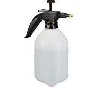 CHECARZHN--NO1-Vaporisateur De Jardin 2 Litres, Buse En Laiton Réglable, Pour Eau Et Désherbant, Pulvérisateur, Blanc-Noir