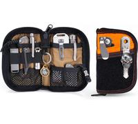 Checarzhn--No1-Ve10 X-Pac ¿ Pochette À Outils Edc Pour Homme, Petite Pochette De Rangement Edc Avec 7 Poches, Pochette Edc Pour Outils Multiples, Organ Ur Compact En Nylon