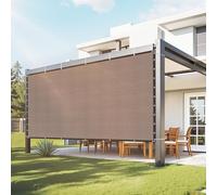 CHECARZHN--NO1-Voile D'Ombrage 90%, 3050 X 3660 Mm, Filet D'Ombrage Avec ?illets En Acier Inoxydable, Protection Solaire Et Br -Vue En Pehd 140 G/M², Pour Extérieur, Terrasse, Jardin Et Arrière-Cour,