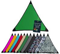 Checarzhn--No1-Voile D'ombrage Imperméable - Protection Solaire De Jardin - Avec Fixations En Lin - 100 % Protection Contre Les Rayons Uv (2 M X 2 M, Vert)